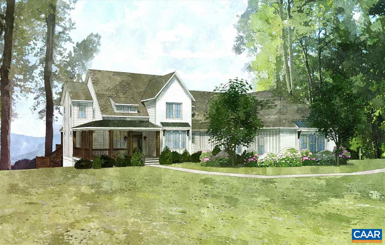 2412 Summit Ridge Trail Charlottesville, VA 22911 - Photo 41 of 41 a front view of a house with garden