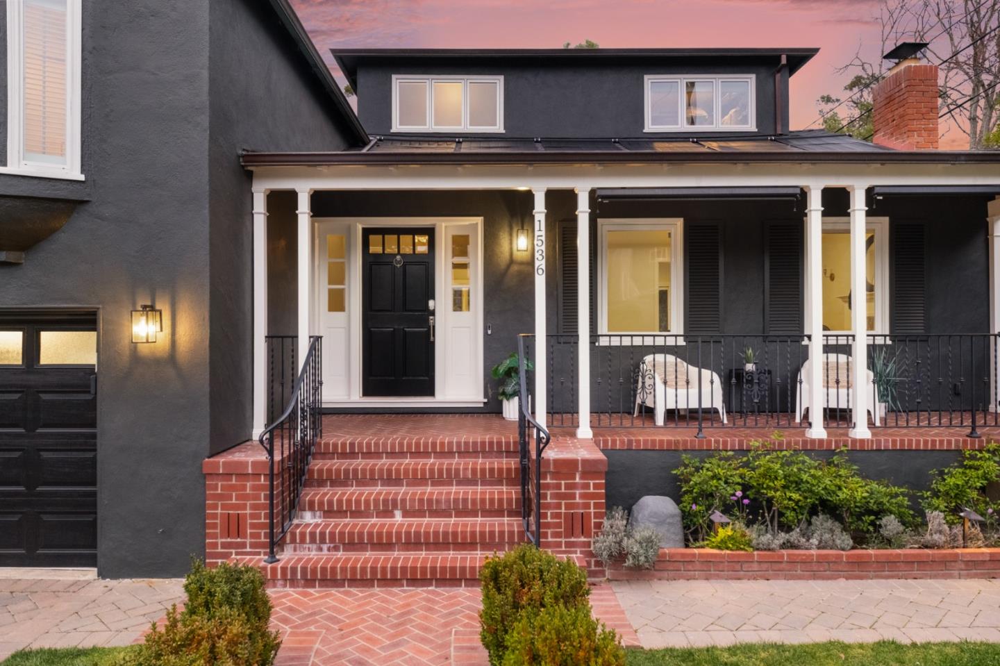 1536 Eastmoor Road Burlingame, CA 94010 - Photo 3 of 70 a front view of a house with garden