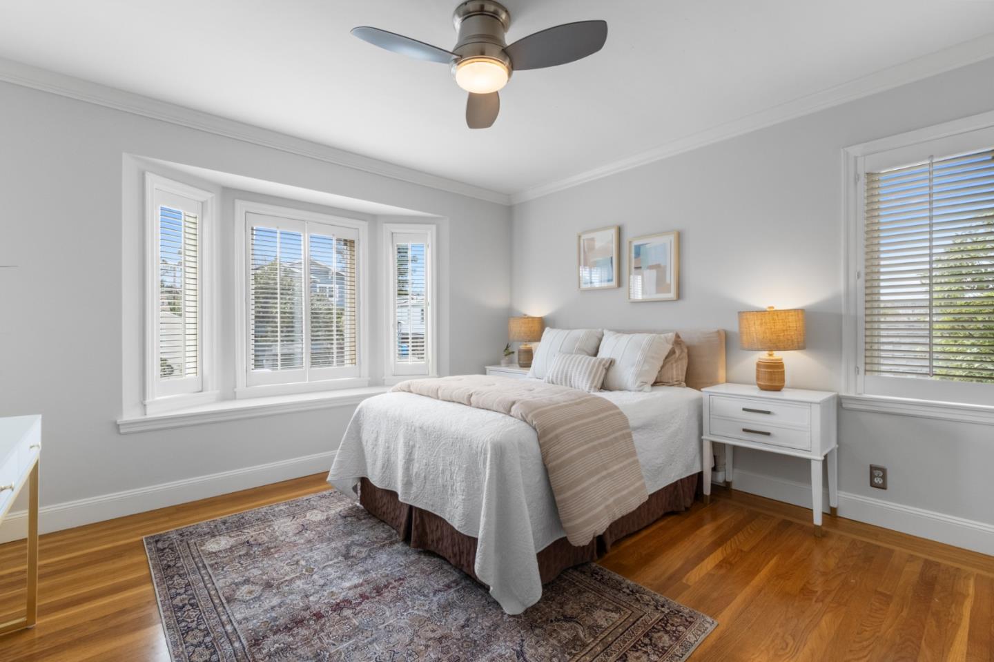 1536 Eastmoor Road Burlingame, CA 94010 - Photo 41 of 70 a bed room with a bed and a window