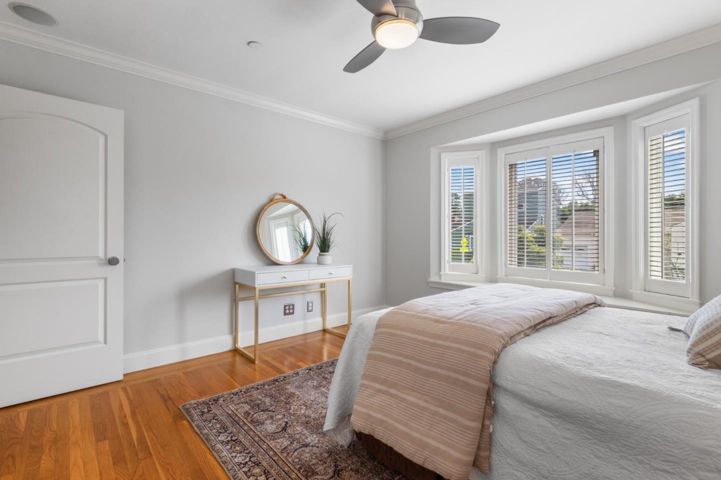 1536 Eastmoor Road Burlingame, CA 94010 - Photo 43 of 70 a bedroom with a bed and a window