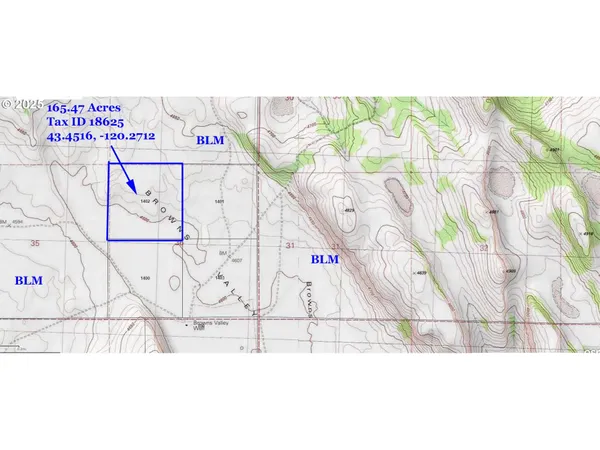 $65,000 | Browns Valley Road, Unit TL 1402, Christmas Valley, OR 97641
