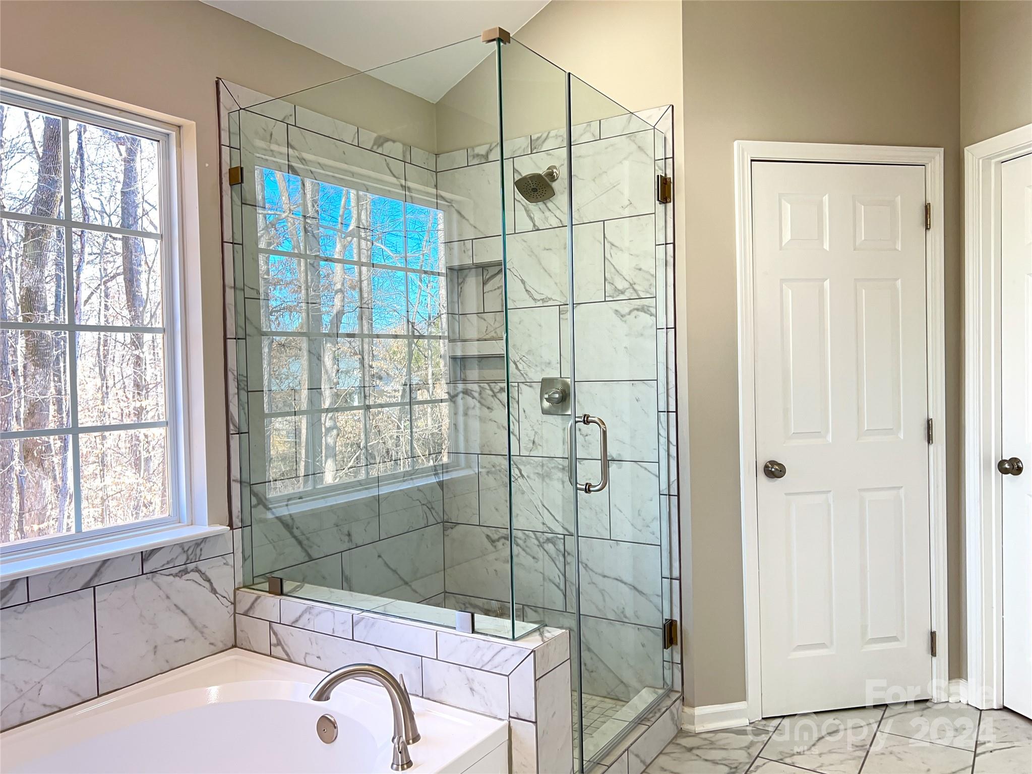 1644 Heather Glen Road Kannapolis, NC 28081 - Photo 19 of 25 a bathroom with a sink and a shower