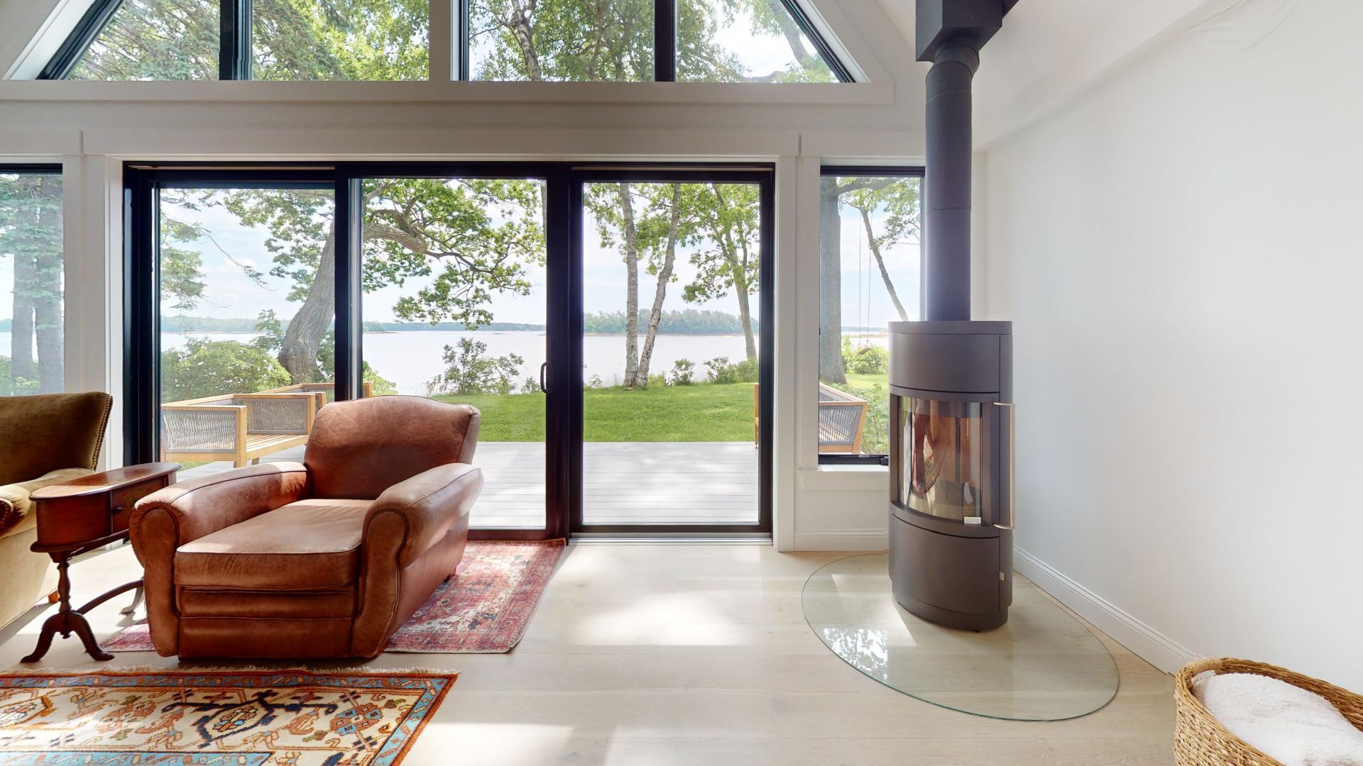 7 Merganser Way Freeport, ME 04032 - Photo 13 of 45 Zen wood burning stove