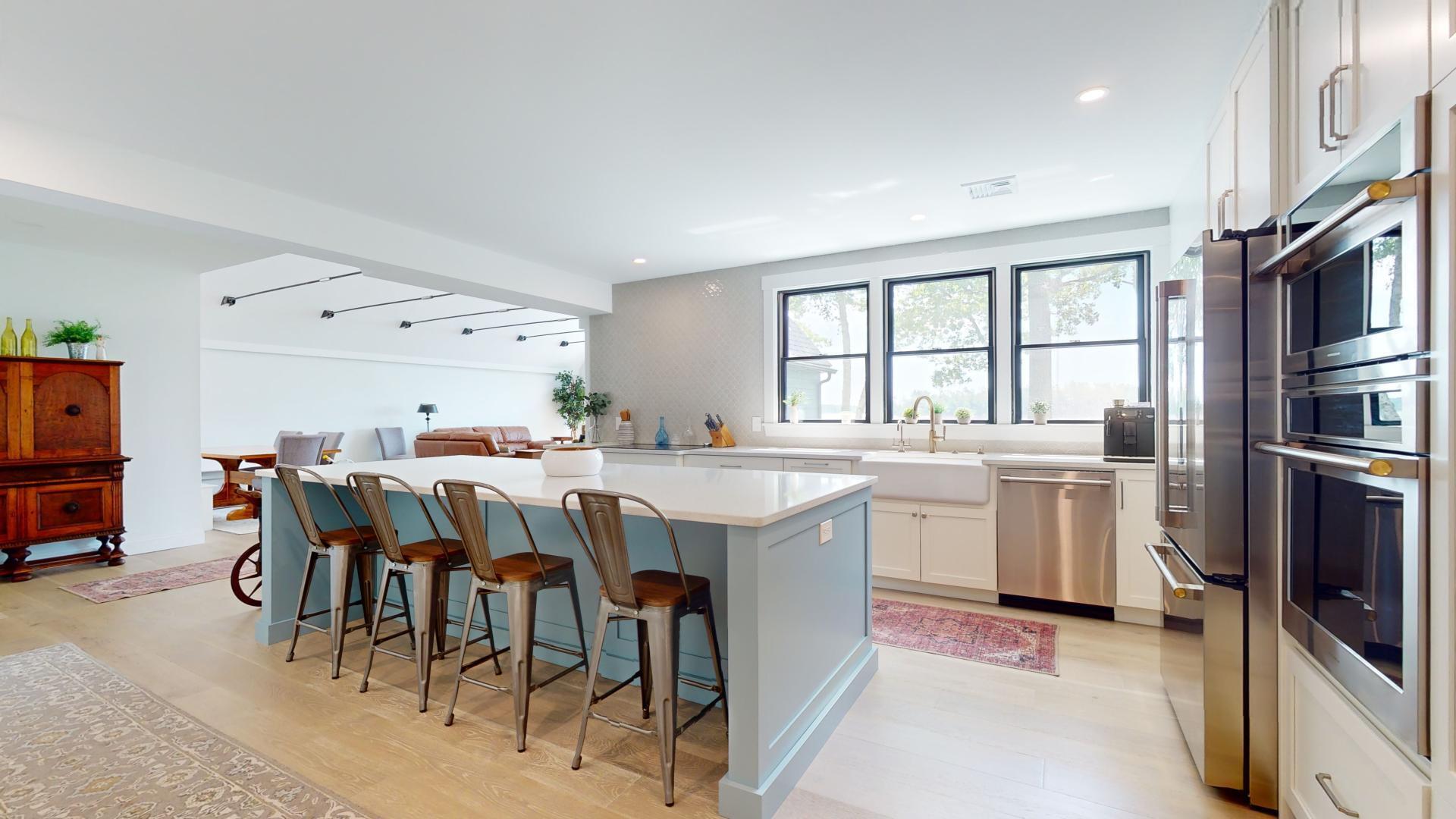 7 Merganser Way Freeport, ME 04032 - Photo 16 of 45 Expansive water view at the kitchen sink