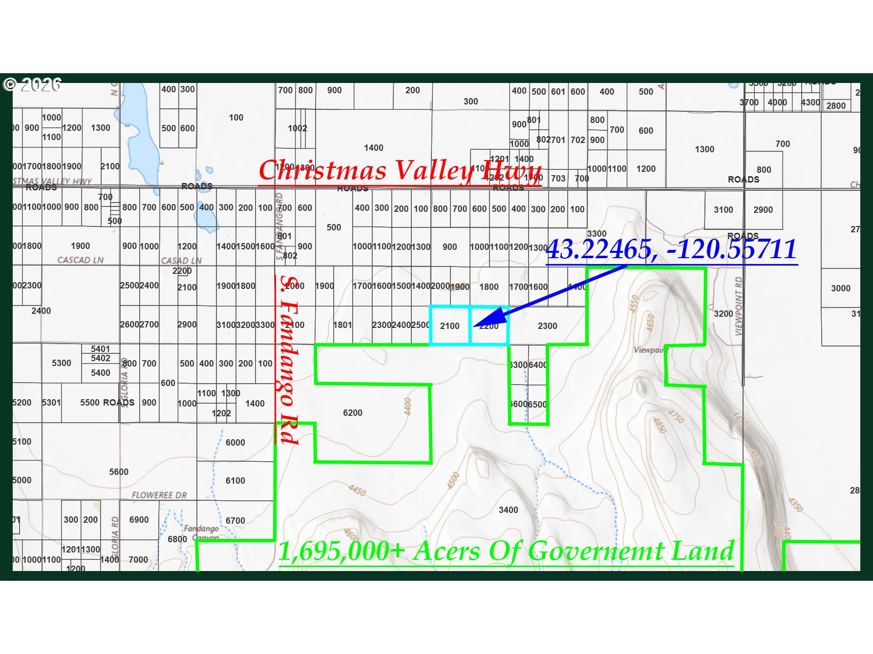 South Fandango Road, Unit 2200 Christmas Valley, OR 97641 - Photo 29 of 37 unknown