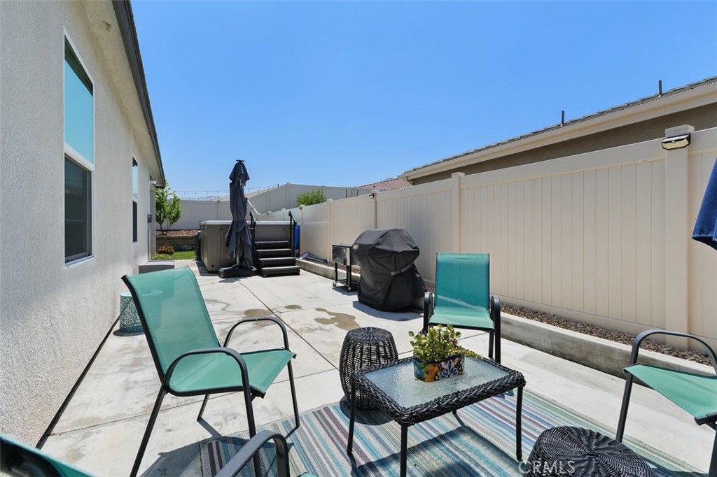 7598 Orangebrook Cove Riverside, CA 92507 - Photo 39 of 45 Patio and Lap Pool on the Right side of home