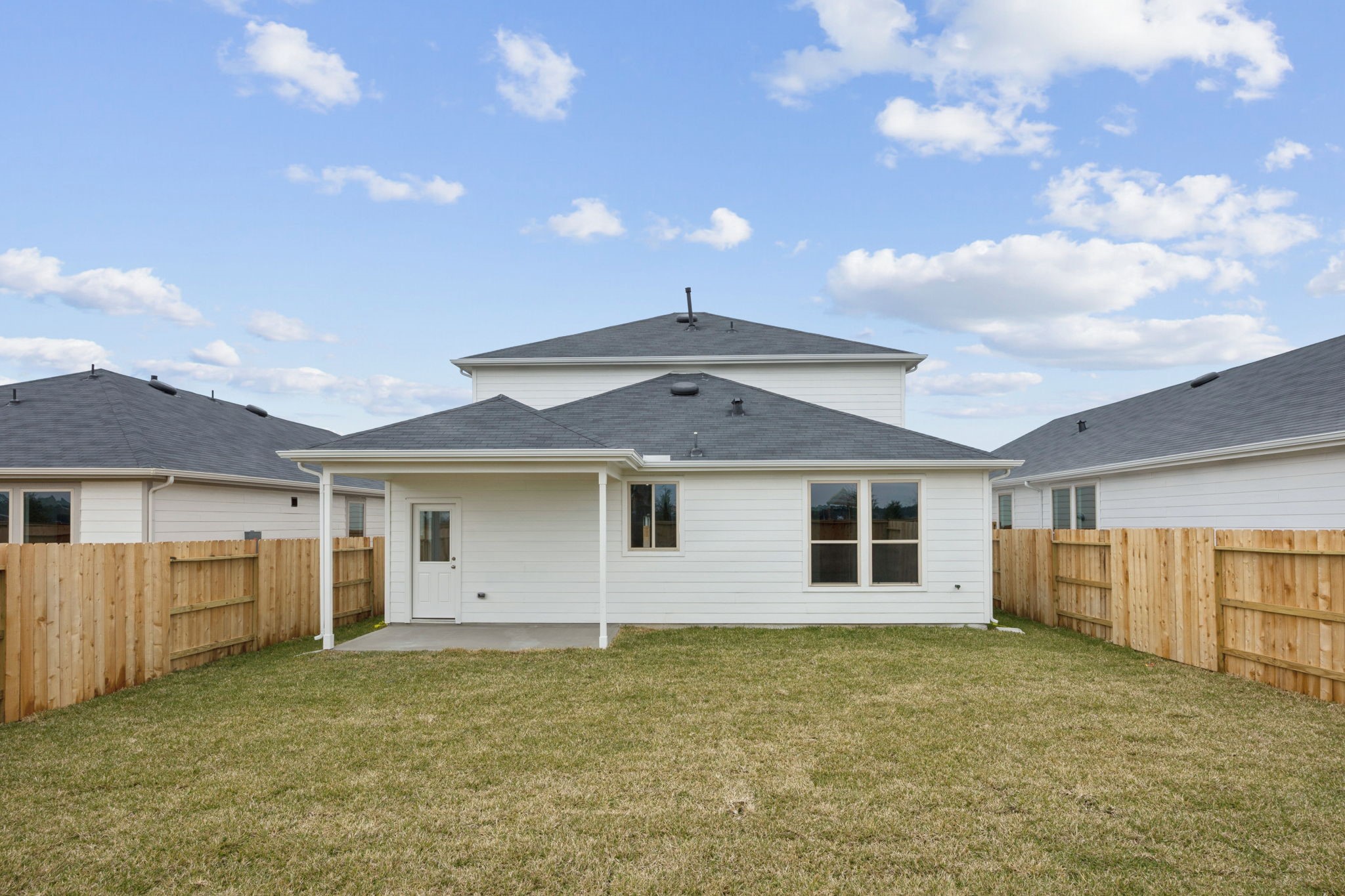 414 Point Nemo Street Crosby, TX 77532 - Photo 30 of 50 a house view with a backyard space
