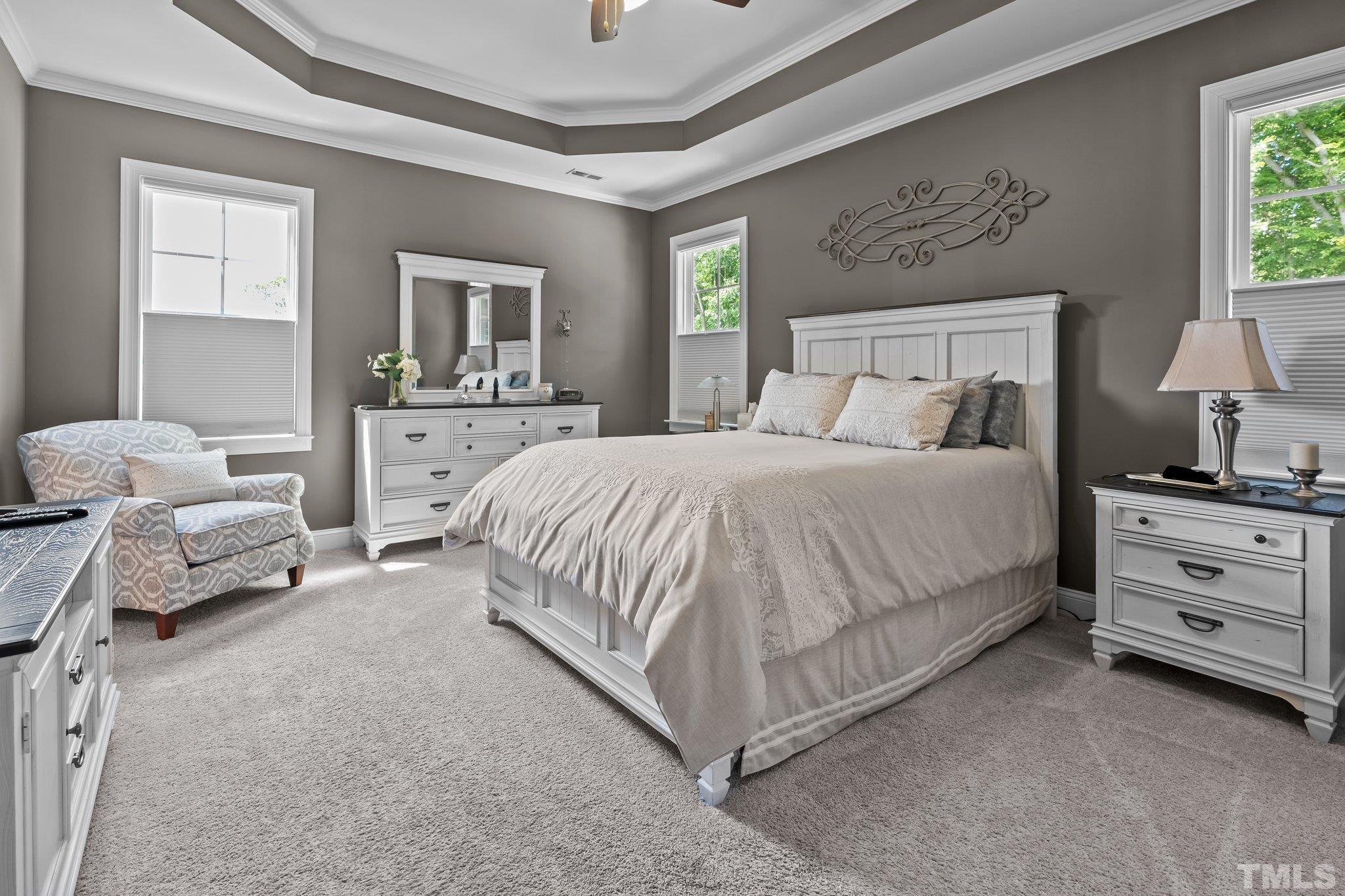 391 River Ridge Lane Timberlake, NC 27583 - Photo 23 of 47 a bedroom with a bed and furniture