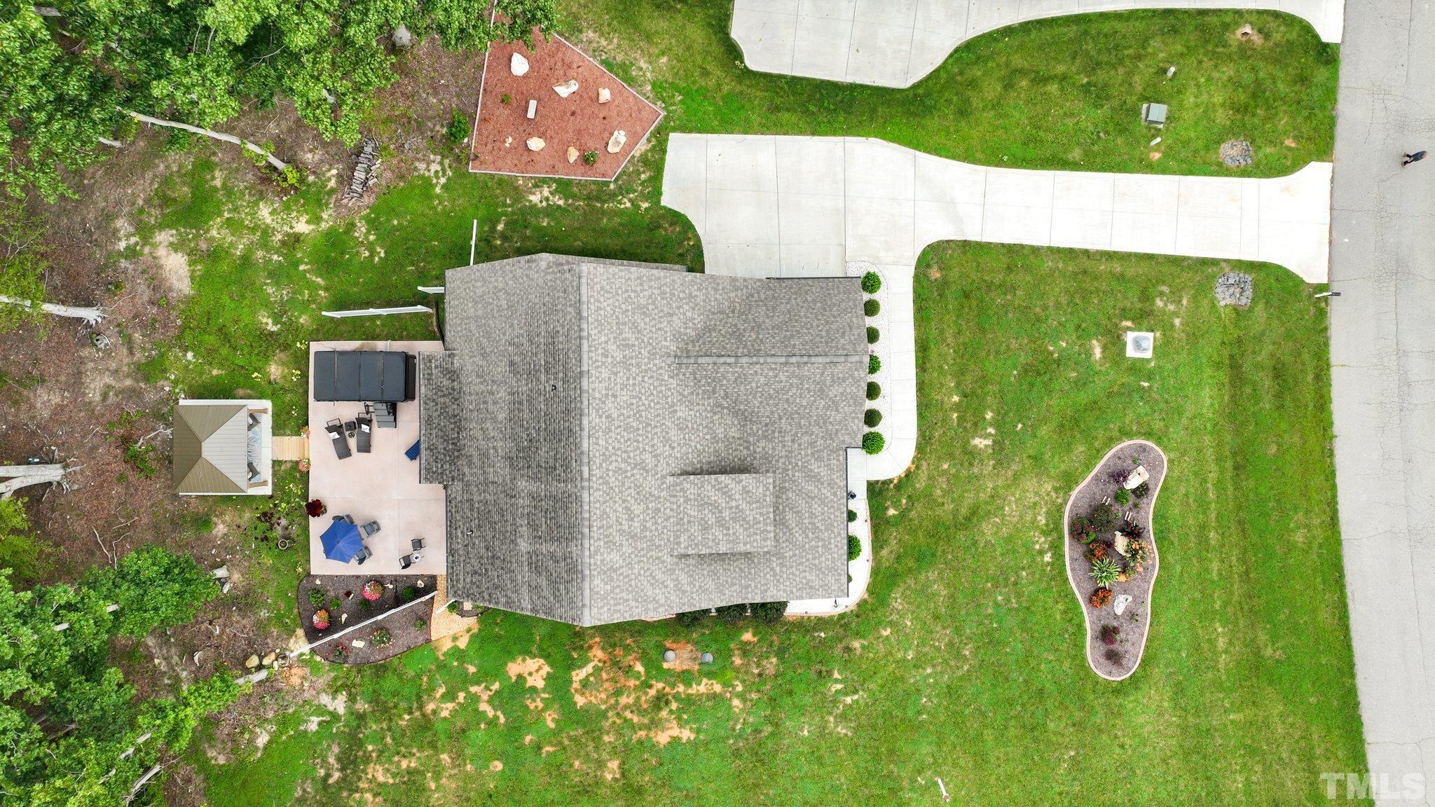 391 River Ridge Lane Timberlake, NC 27583 - Photo 7 of 47 an aerial view of a house