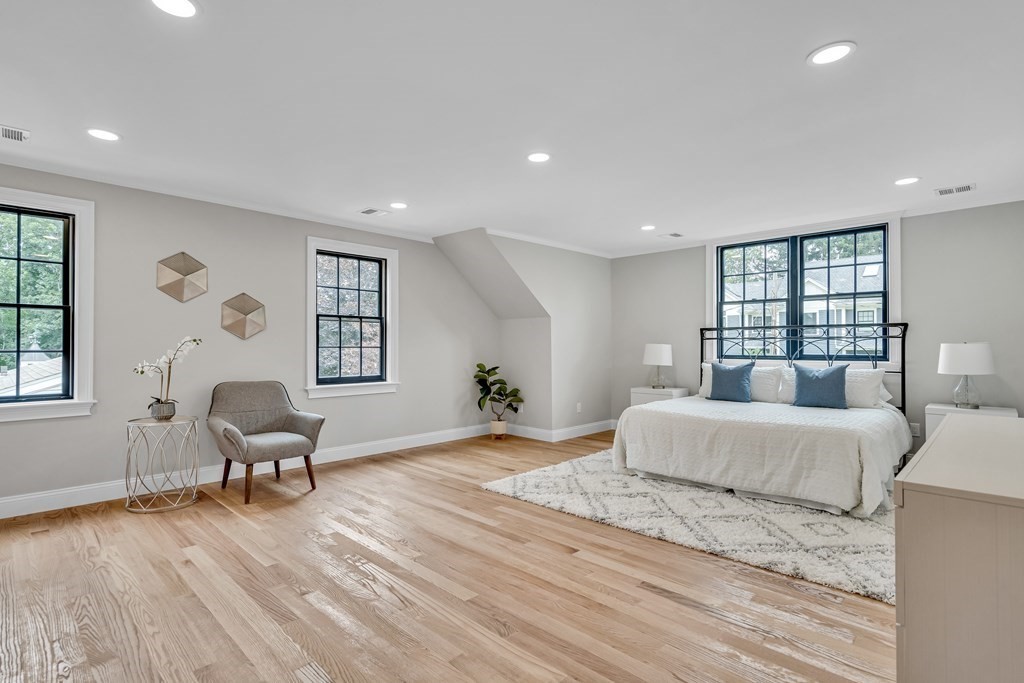 6 Park Street Lexington, MA 02421 - Photo 25 of 42 a living room with furniture window and wooden floor