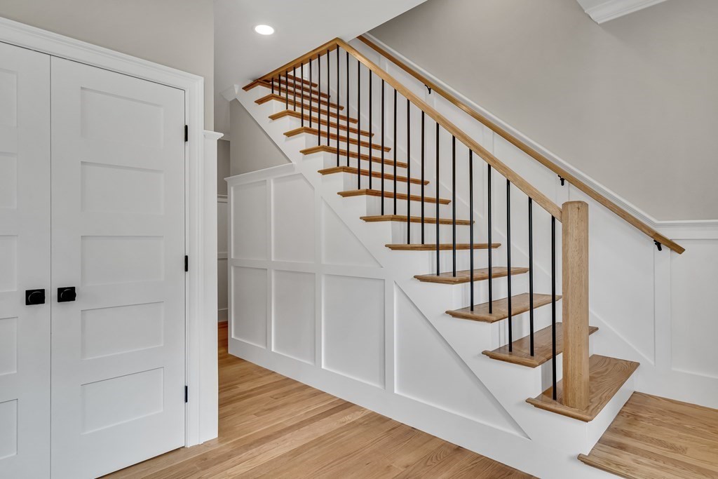 6 Park Street Lexington, MA 02421 - Photo 6 of 42 a view of entryway with wooden floor