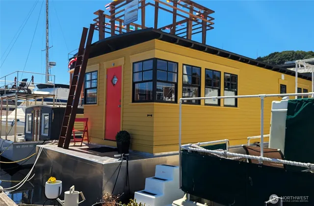 a view of a house with a garage
