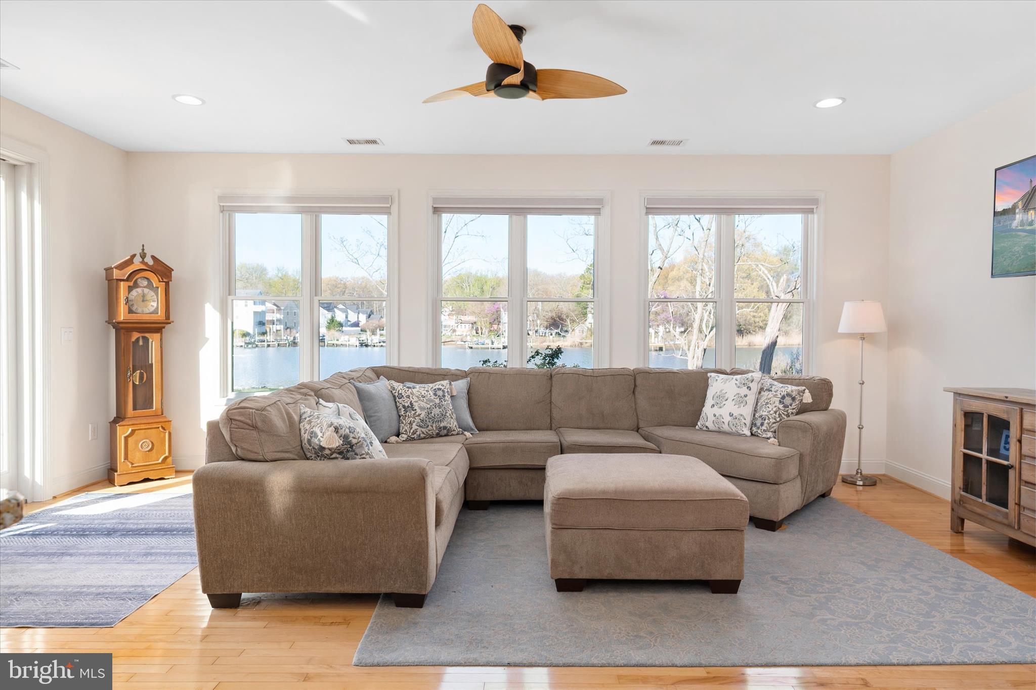 5936 Sneed Drive Deale, MD 20751 - Photo 13 of 59 a living room with furniture and a large window