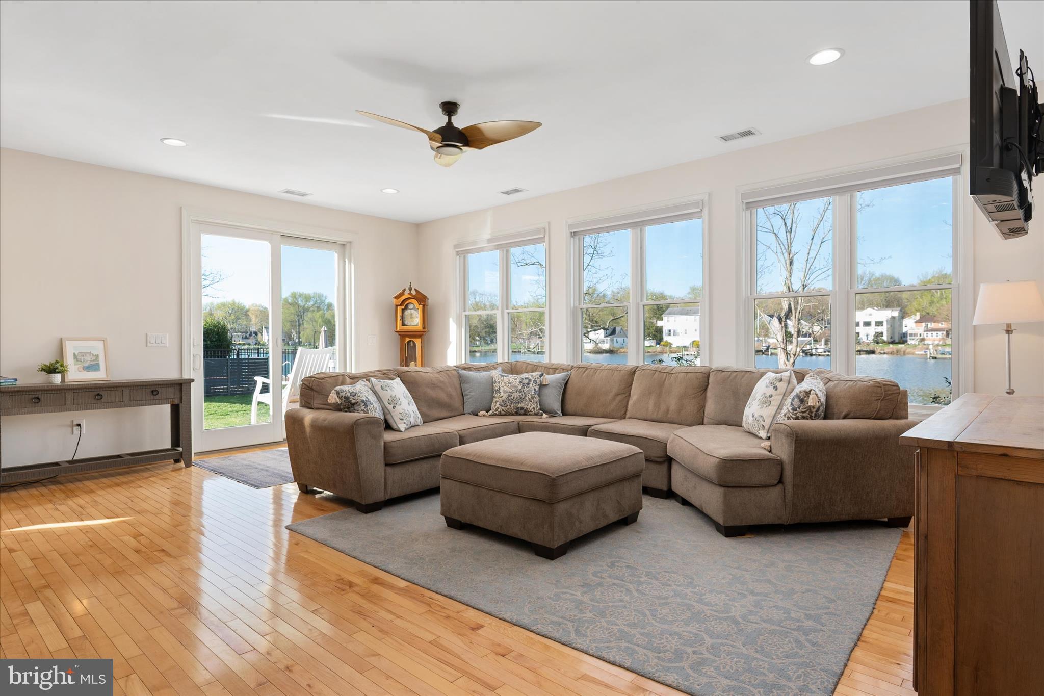 5936 Sneed Drive Deale, MD 20751 - Photo 14 of 59 a living room with furniture and a large window