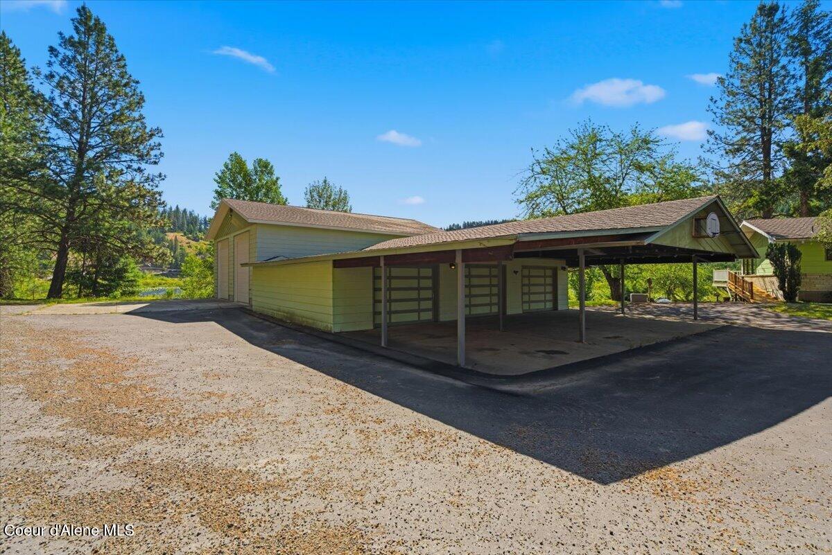 2035 St Joe River Road St. Maries, ID 83861 - Photo 45 of 49 Side View of Shop/Carport