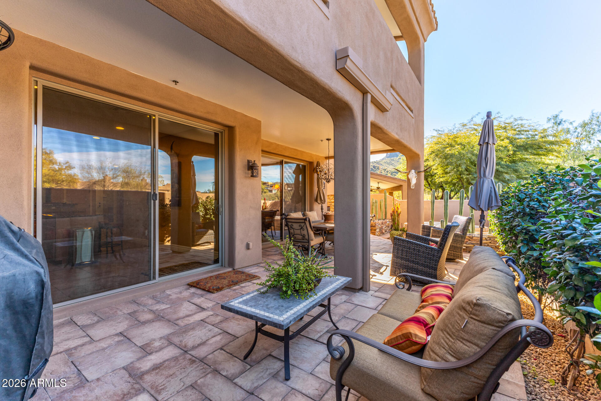 6434 East Military Road, Unit 102 Cave Creek, AZ 85331 - Photo 37 of 66 a outdoor space with furniture