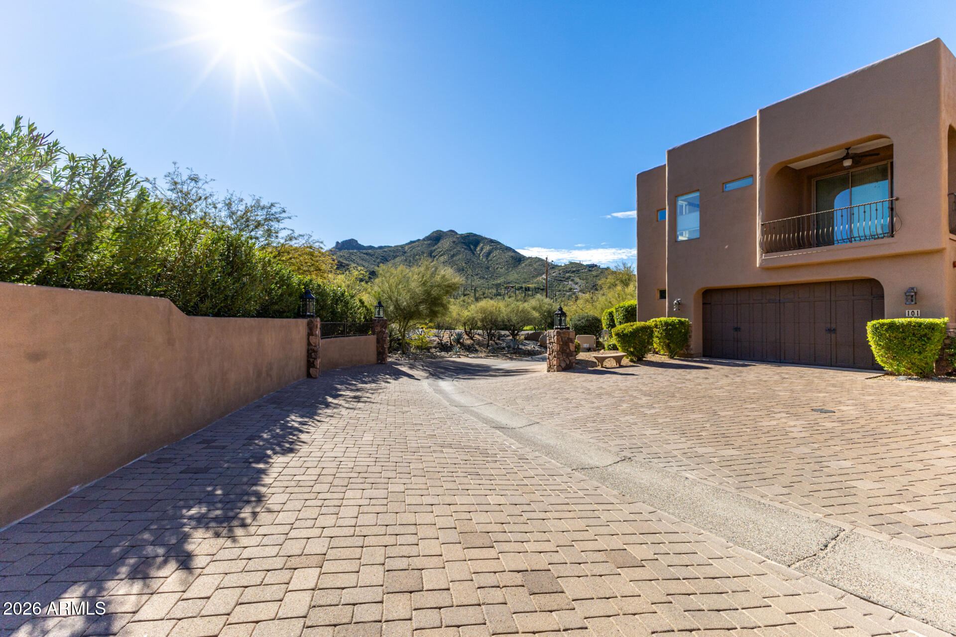 6434 East Military Road, Unit 102 Cave Creek, AZ 85331 - Photo 47 of 66 a view of a house with a yard
