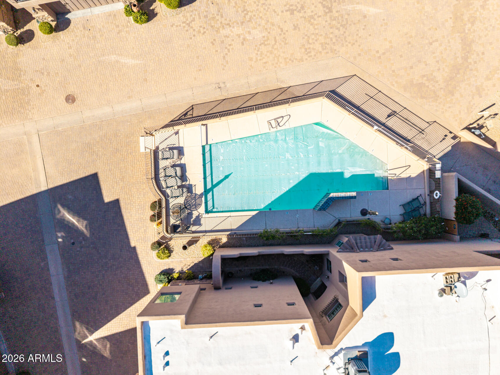 6434 East Military Road, Unit 102 Cave Creek, AZ 85331 - Photo 55 of 66 a view of outdoor space and barbecue grill