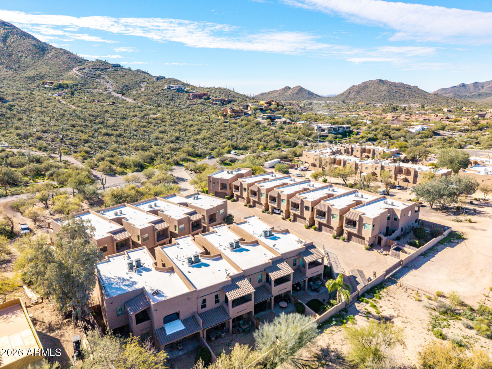6434 East Military Road, Unit 102 Cave Creek, AZ 85331 - Photo 59 of 66 a view of a city with mountains in the background