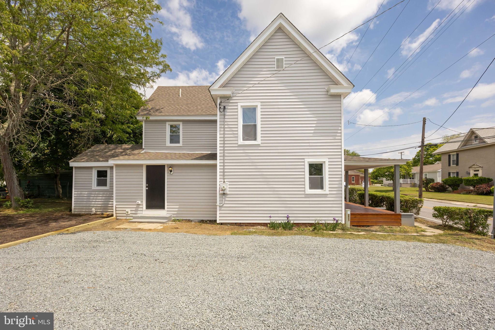8359 Newark Road Newark, MD 21841 - Photo 46 of 53 a view of a house with a backyard