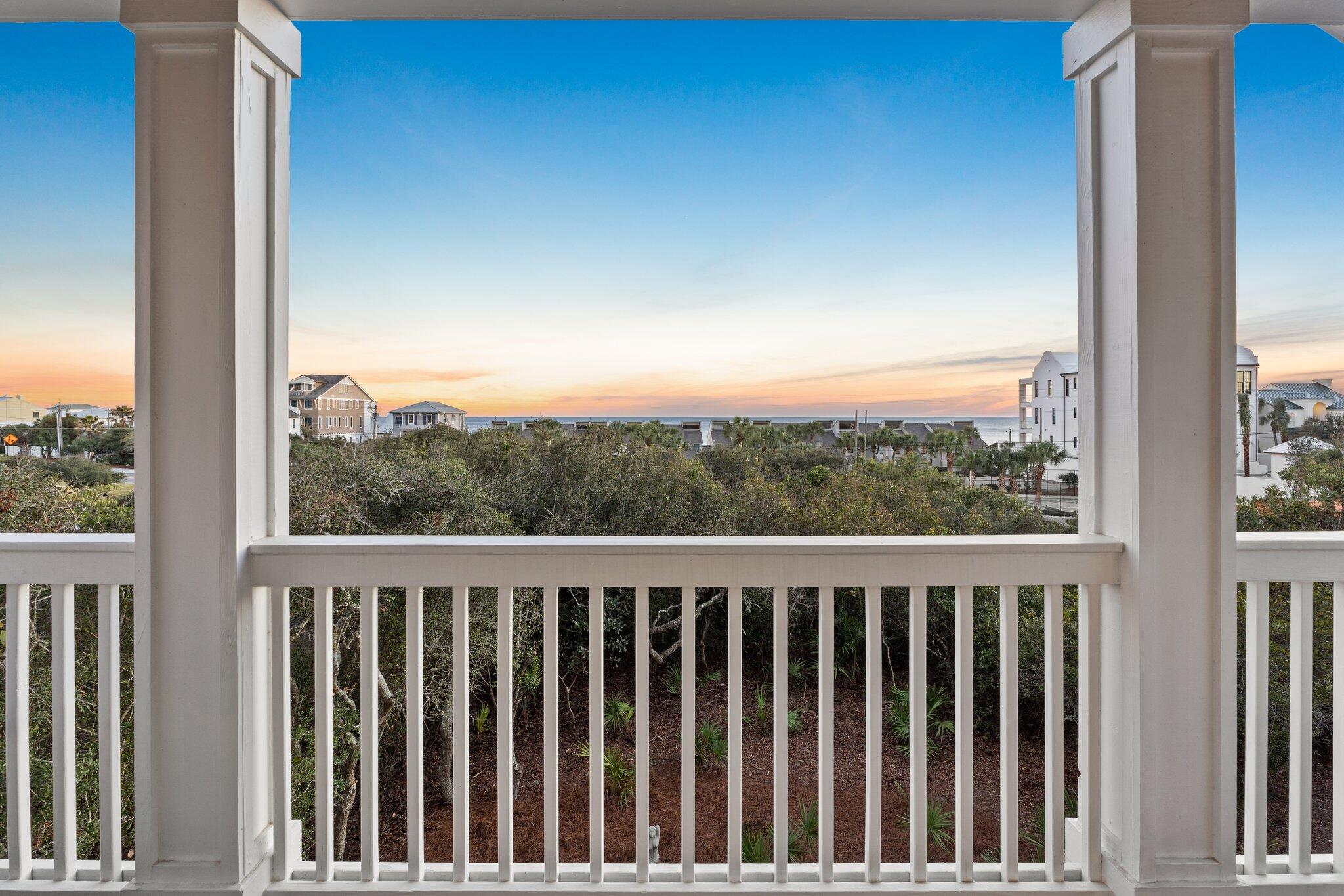 58 Cottage Way, Unit 6 Inlet Beach, FL 32461 - Photo 32 of 60 a view of a balcony