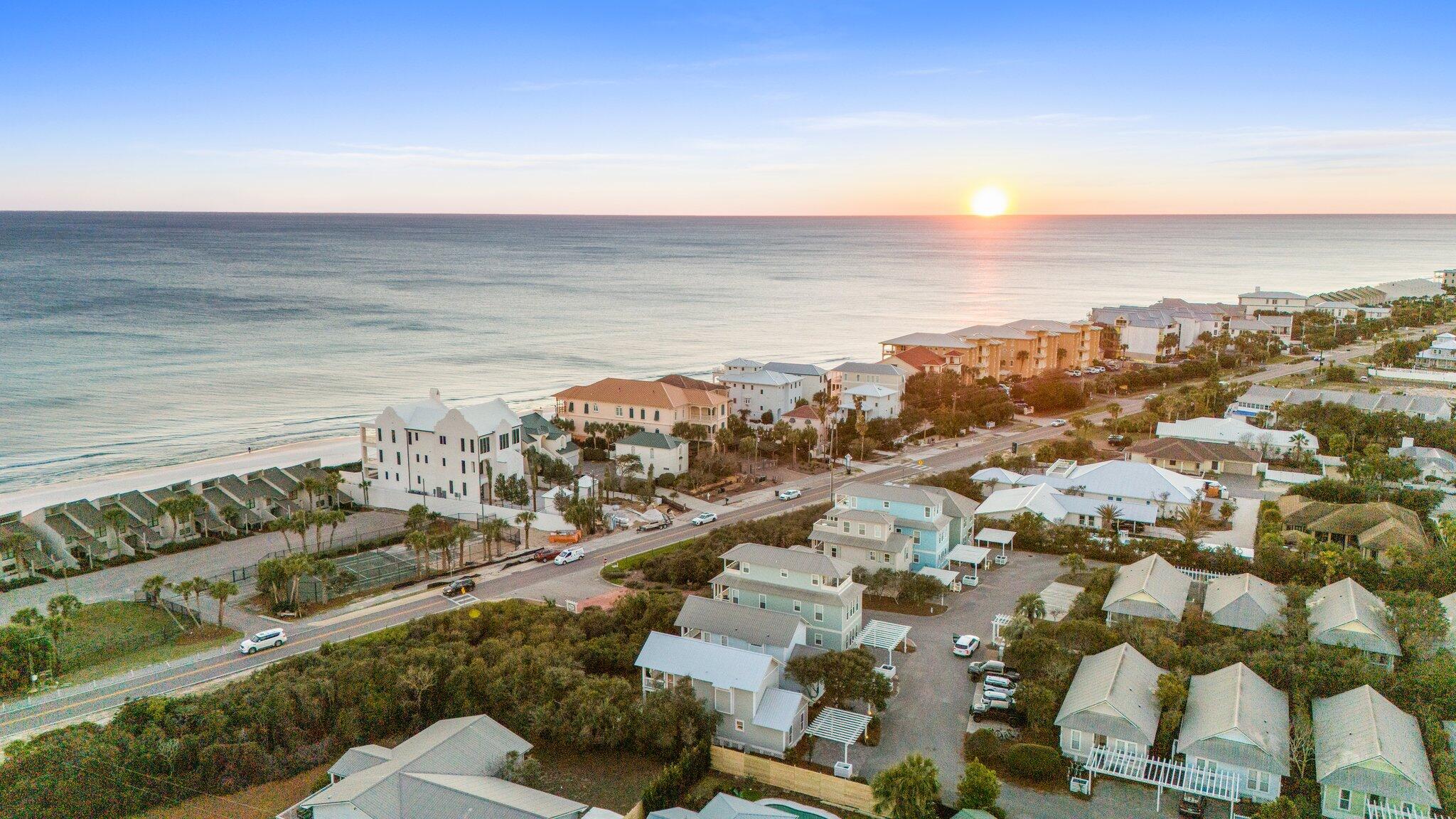 58 Cottage Way, Unit 6 Inlet Beach, FL 32461 - Photo 59 of 60 a view of a city with an ocean
