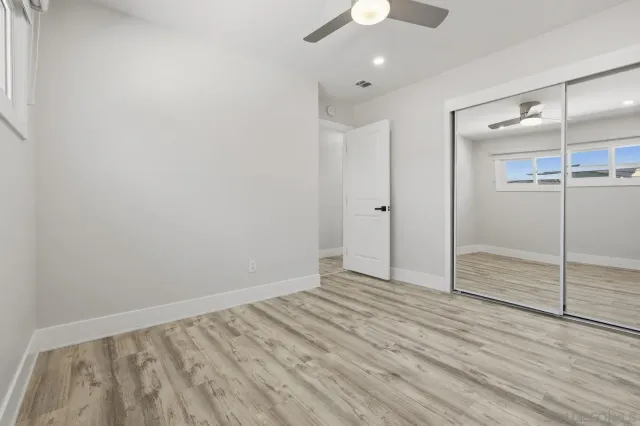 wooden floor in an empty room