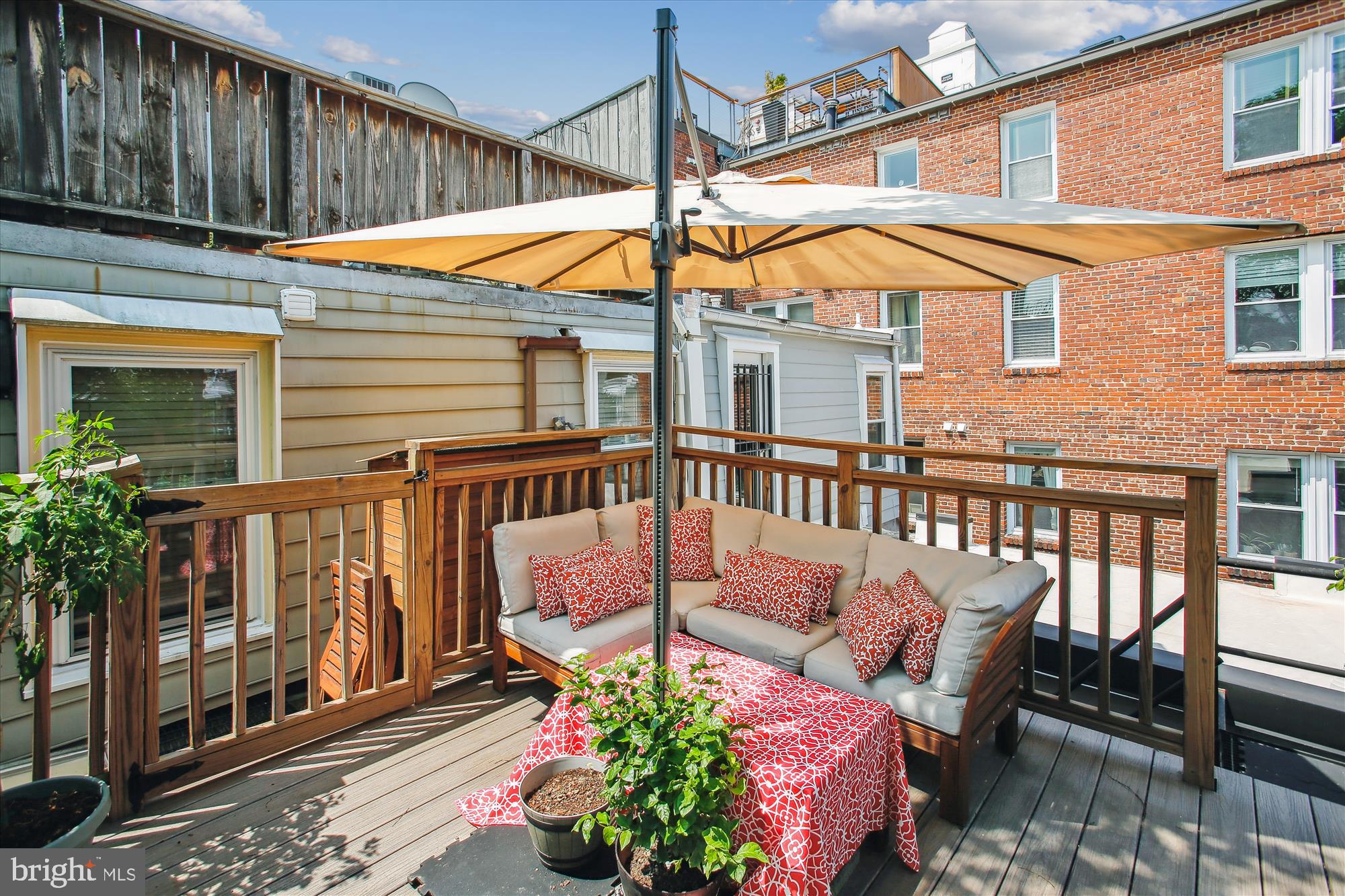 1725 Willard Street Northwest, Unit 3 Washington, DC 20009 - Photo 24 of 32 a view of a two chairs in the roof deck
