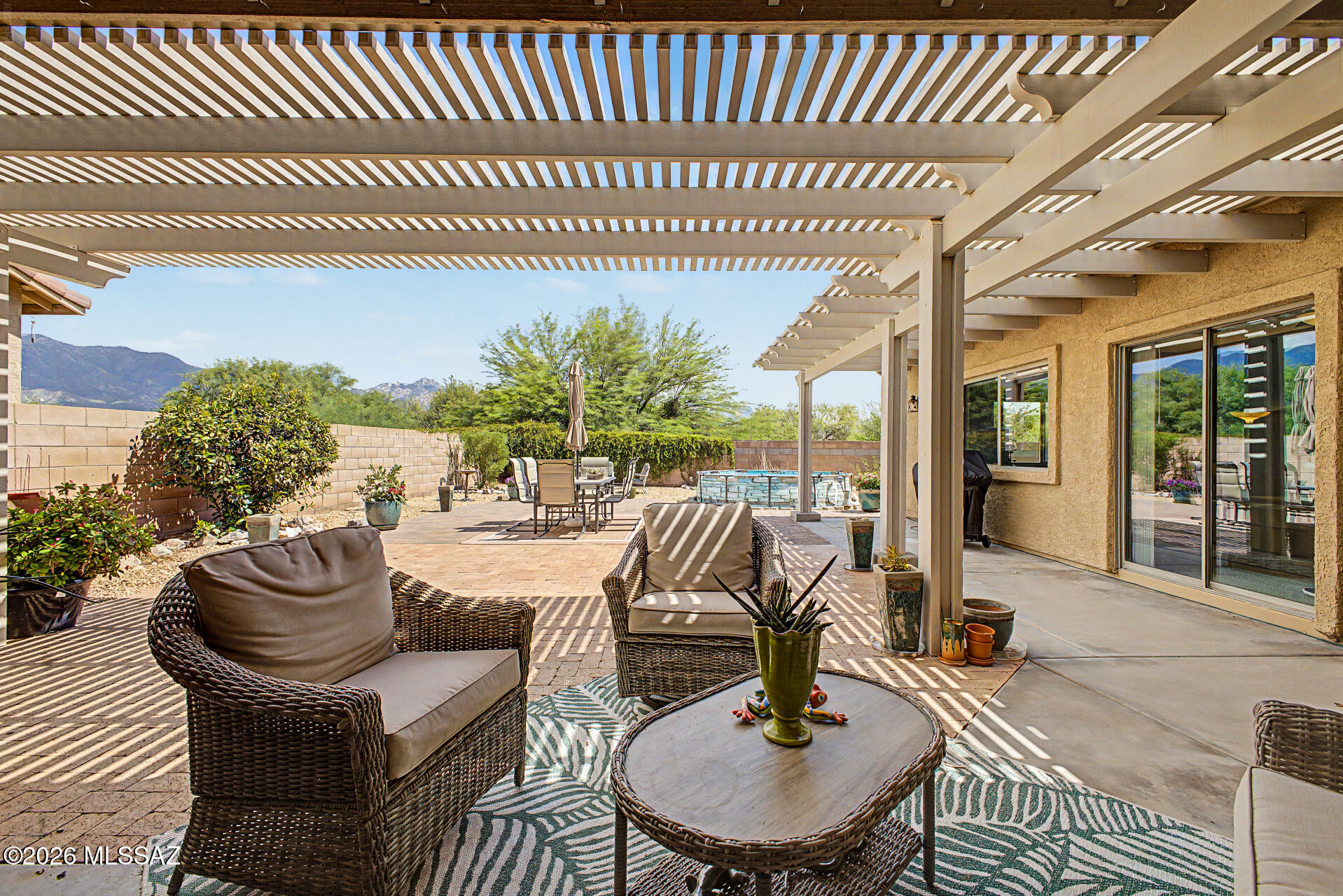 3664 East Northern Dancer Road Tucson, AZ 85739 - Photo 31 of 42 Covered Patio Facing South