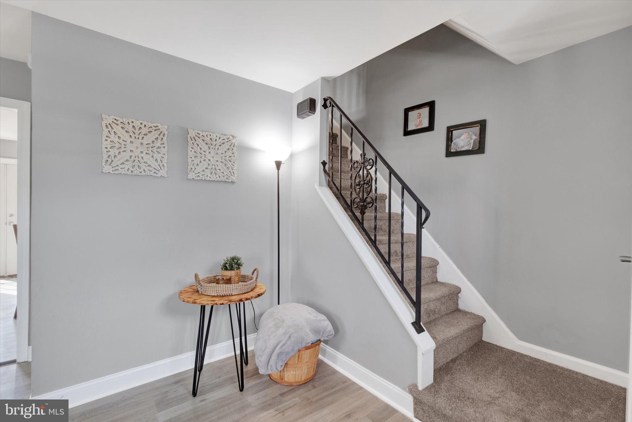 408 West 6th Street Lititz, PA 17543 - Photo 5 of 29 a view of entryway and hall with wooden floor