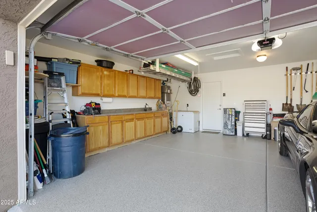 a backyard of a house