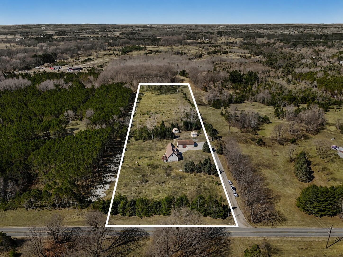 619 South Amber Road Scottville, MI 49454 - Photo 3 of 38 Aeriel Photo