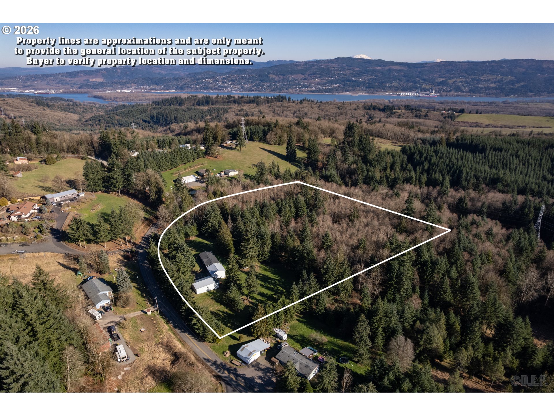 32580 Tide Creek Road Deer Island, OR 97054 - Photo 28 of 32 Drone View/UAV