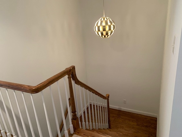 3611 Baron Monck Pass Raleigh, NC 27612 - Photo 17 of 28 Hardwood Stairs