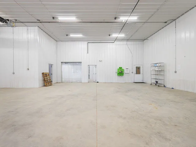 a view of a bike garage