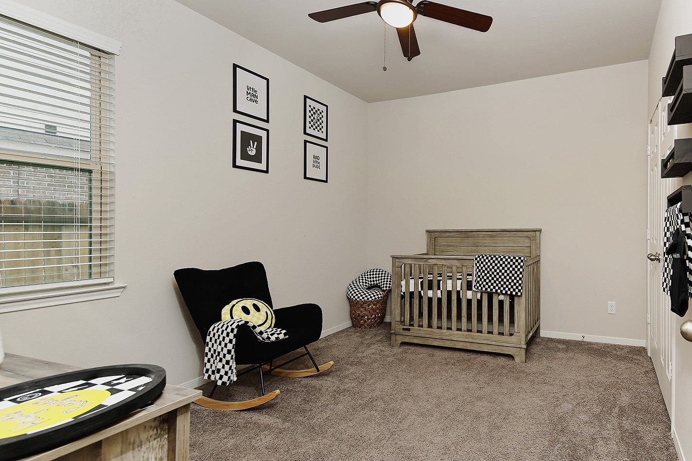 26324 Cooperstown Way Splendora, TX 77372 - Photo 16 of 23 a bed room with a bed furniture and a window