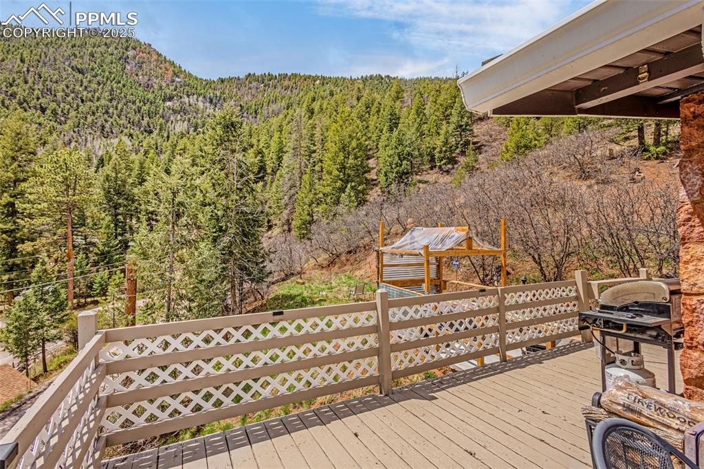 9515 Mountain Road Cascade, CO 80809 - Photo 7 of 34 a view of balcony with furniture