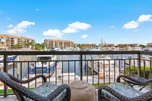 a view of a lake from a balcony