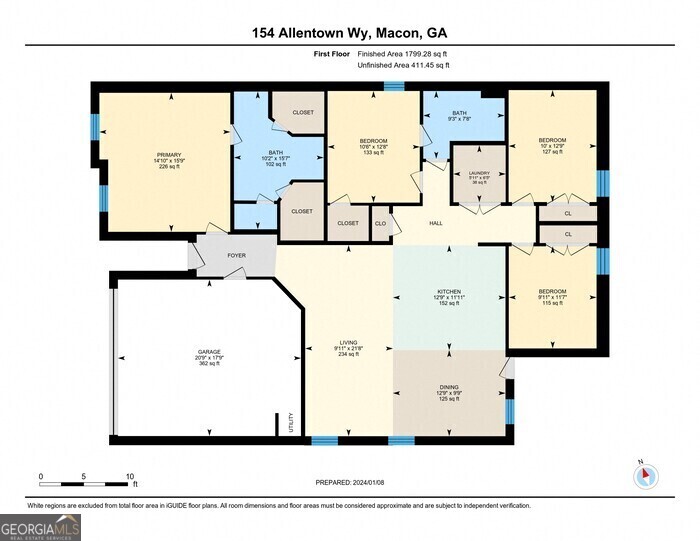 154 Allentown Way Macon, GA 31216 - Photo 20 of 21