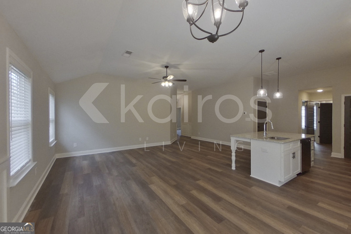 154 Allentown Way Macon, GA 31216 - Photo 5 of 21 a view of a kitchen counter space a sink and dishwasher kitchen view