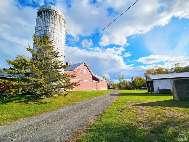 a view of a grassy field
