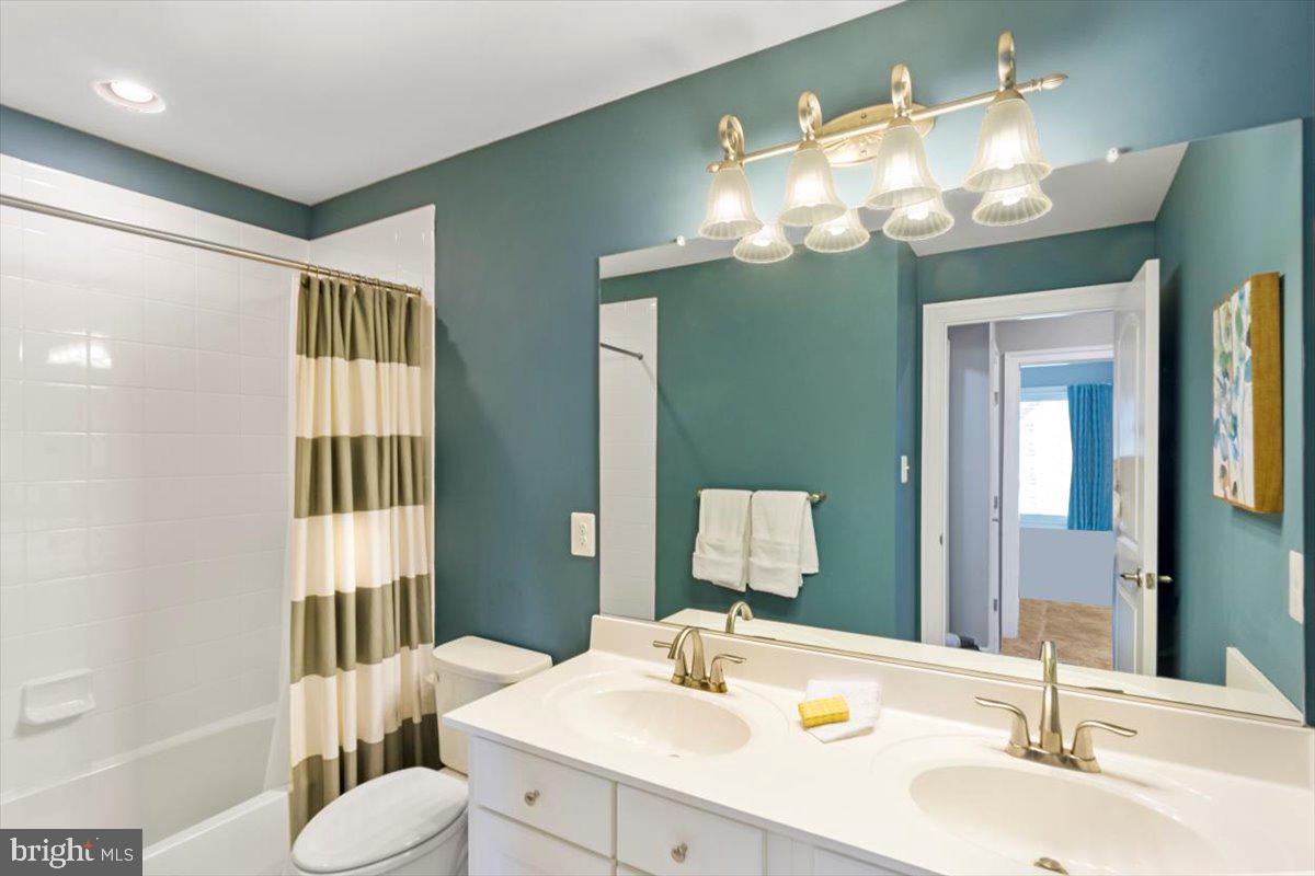 3802 Jacob Stout Road Doylestown, PA 18902 - Photo 22 of 36 Hall Bath with double sink vanity