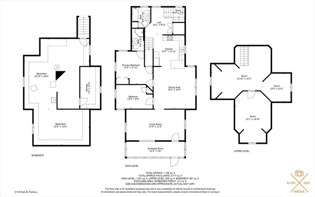 $147,000 | 311 East Oak Street, Fairbury, IL 61739