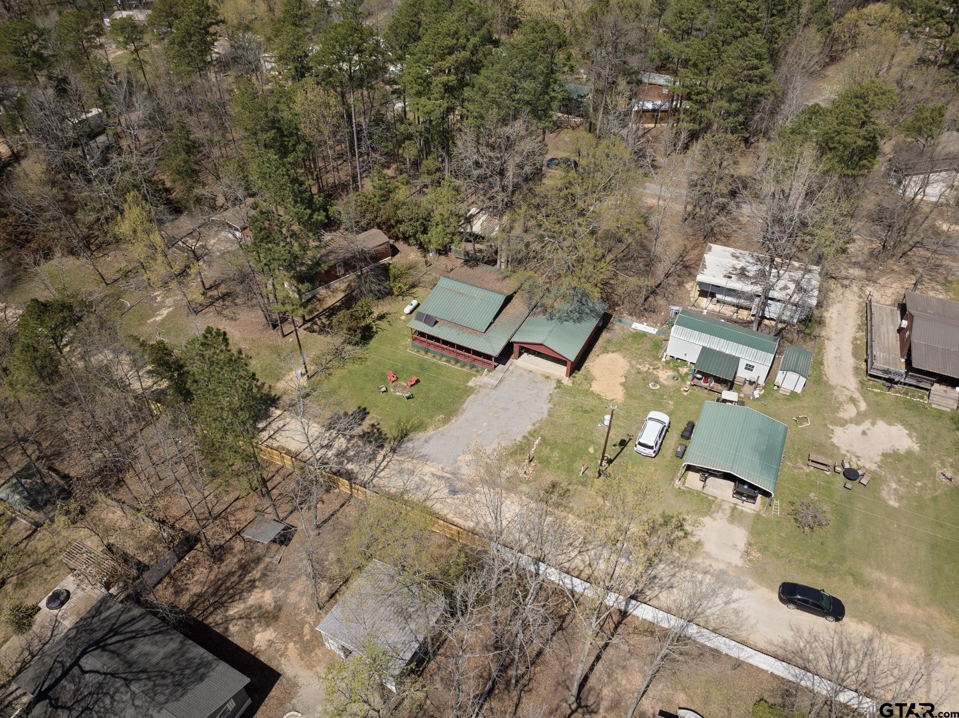 71 Private Road Pittsburg, TX 75686 - Photo 30 of 39 an aerial view of residential house with outdoor space