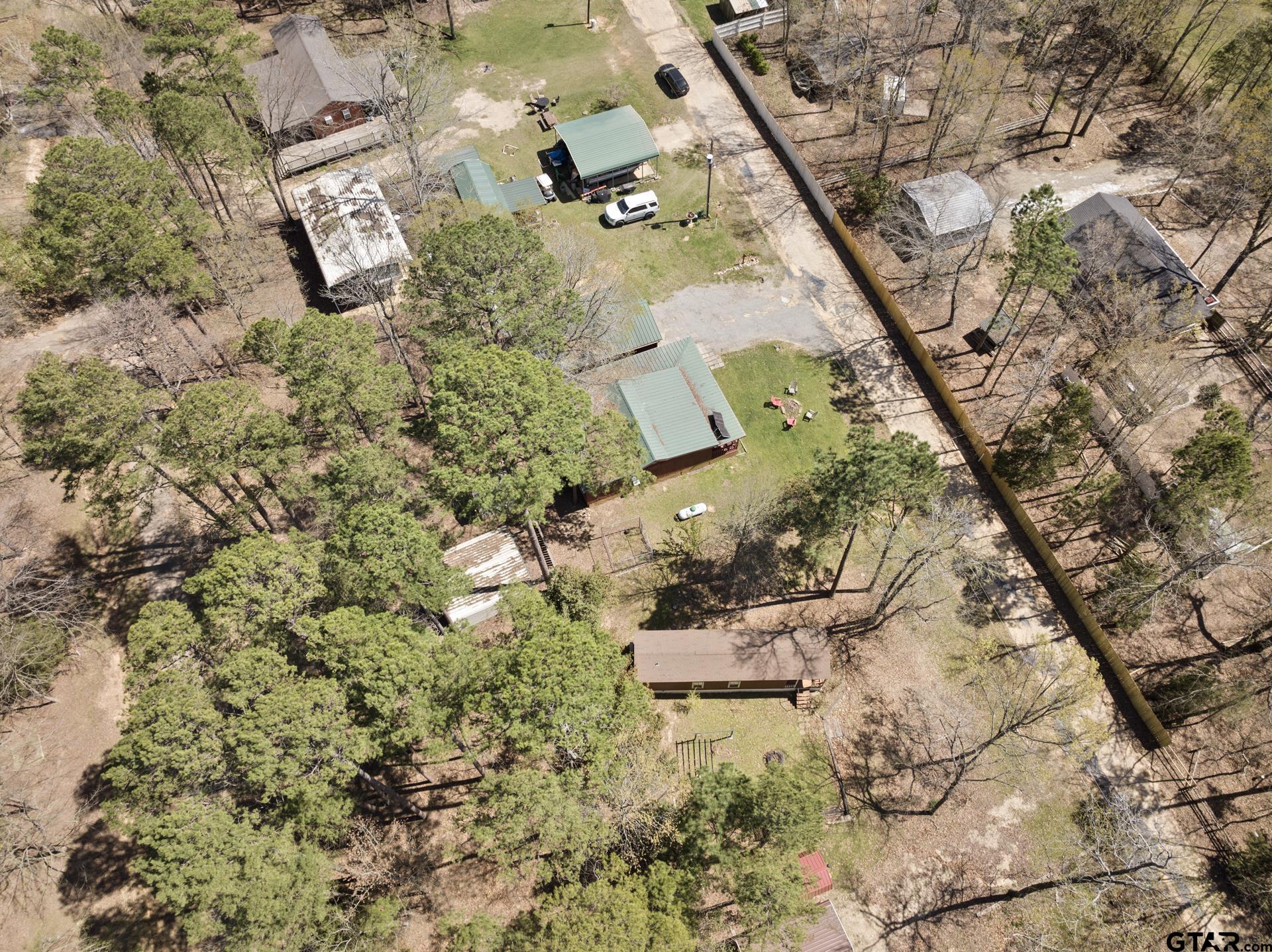 71 Private Road Pittsburg, TX 75686 - Photo 33 of 39 an aerial view of residential house with outdoor space