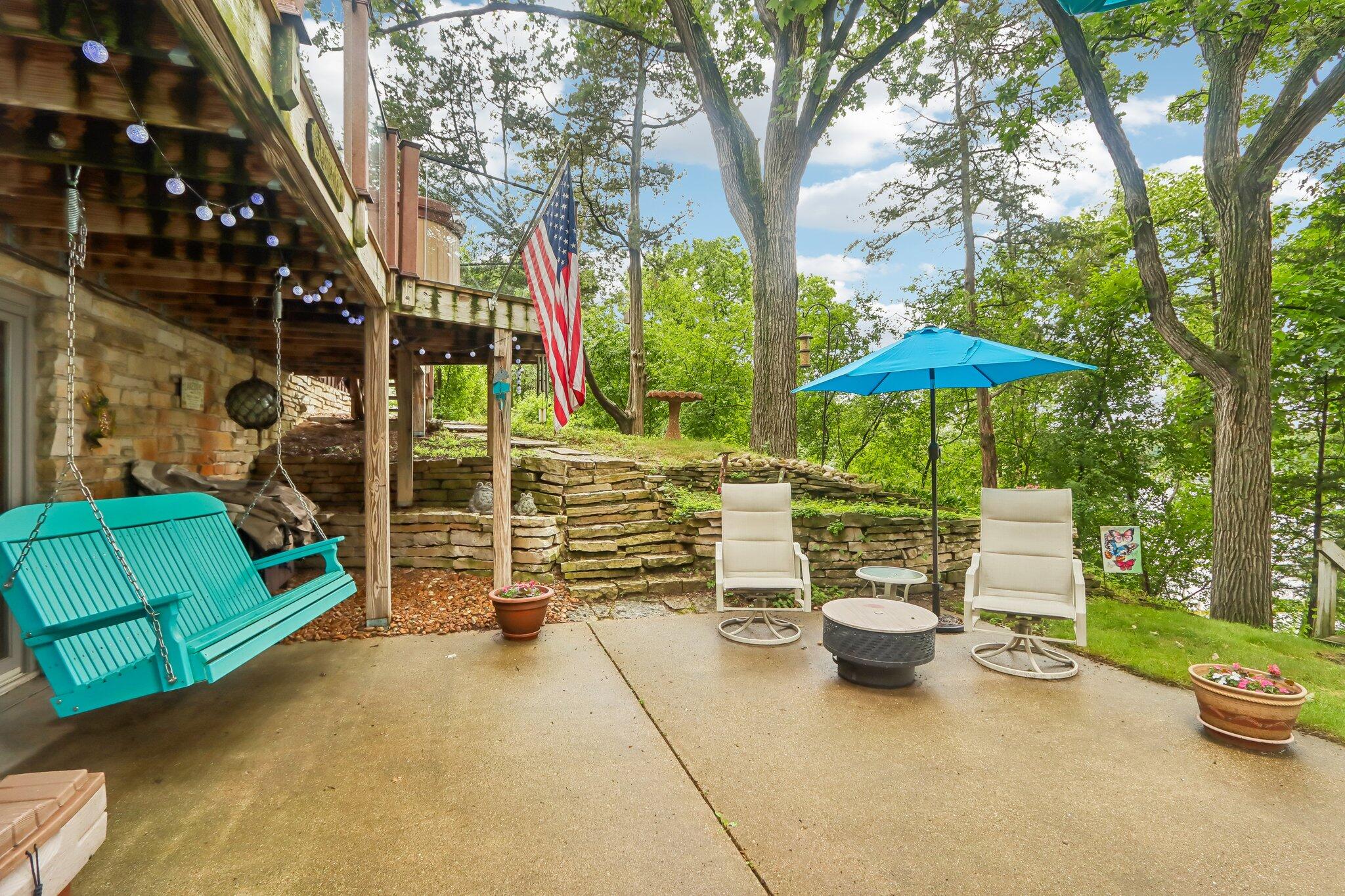 W322N6797 Wildwood Point Road Merton, WI 53029 - Photo 41 of 75 Spacious patio