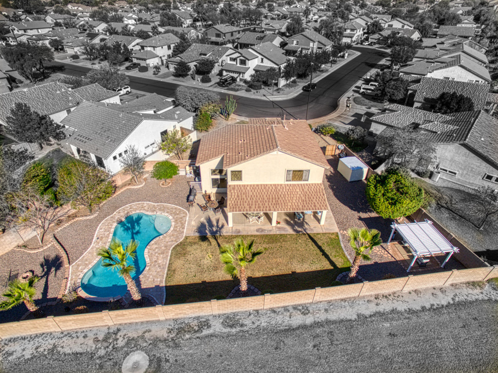 4343 East Del Rio Street Gilbert, AZ 85295 - Photo 3 of 28 4343 Del Rio -Drone00033