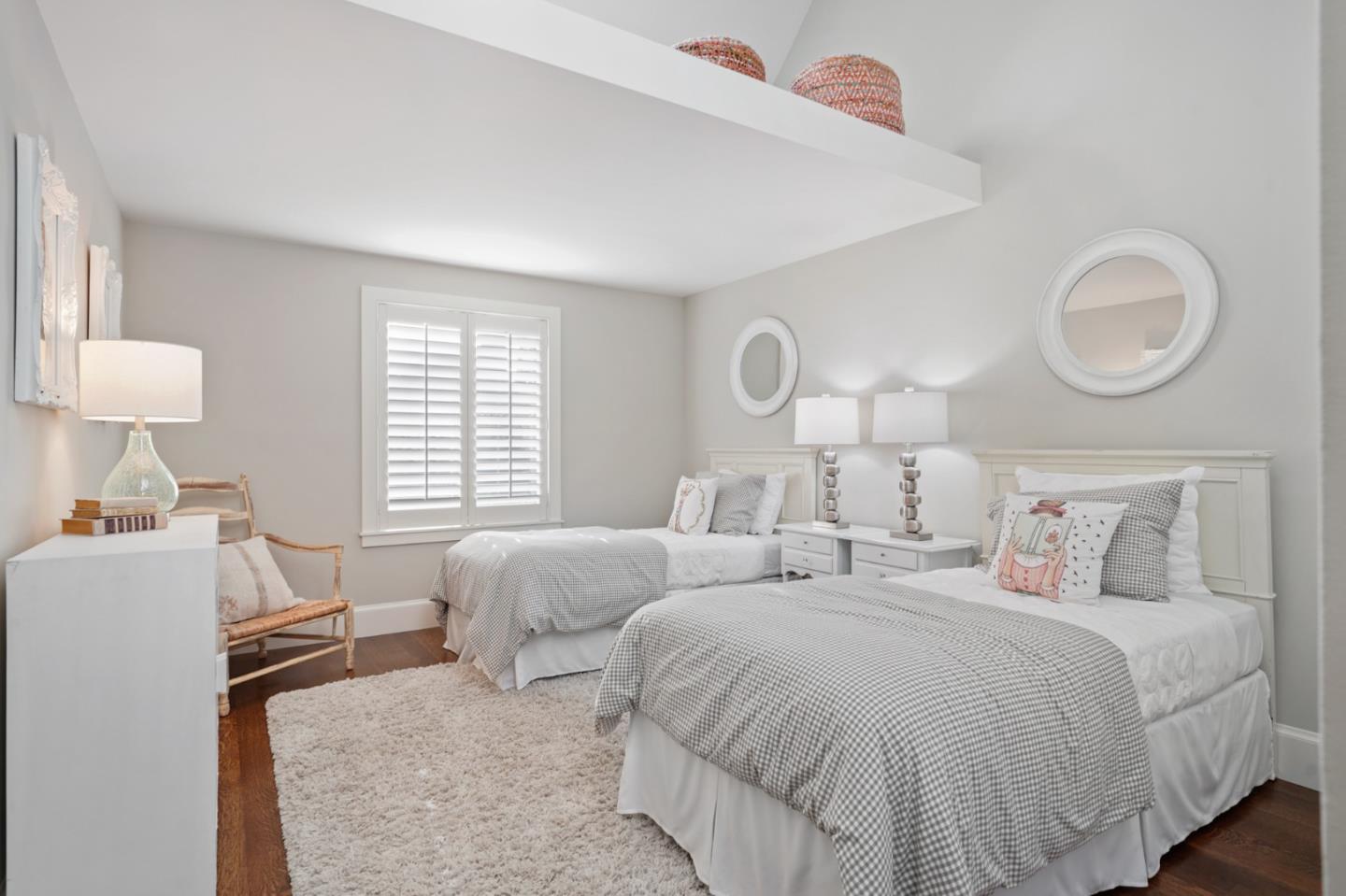 208 Bentley Square Mountain View, CA 94040 - Photo 11 of 17 a bedroom with two beds and a window