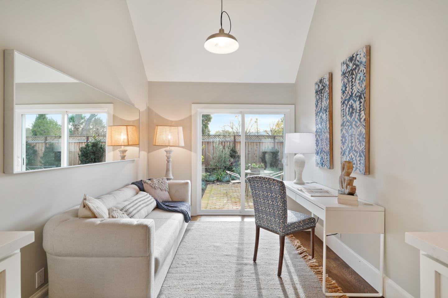 208 Bentley Square Mountain View, CA 94040 - Photo 6 of 17 a living room with furniture and a large window