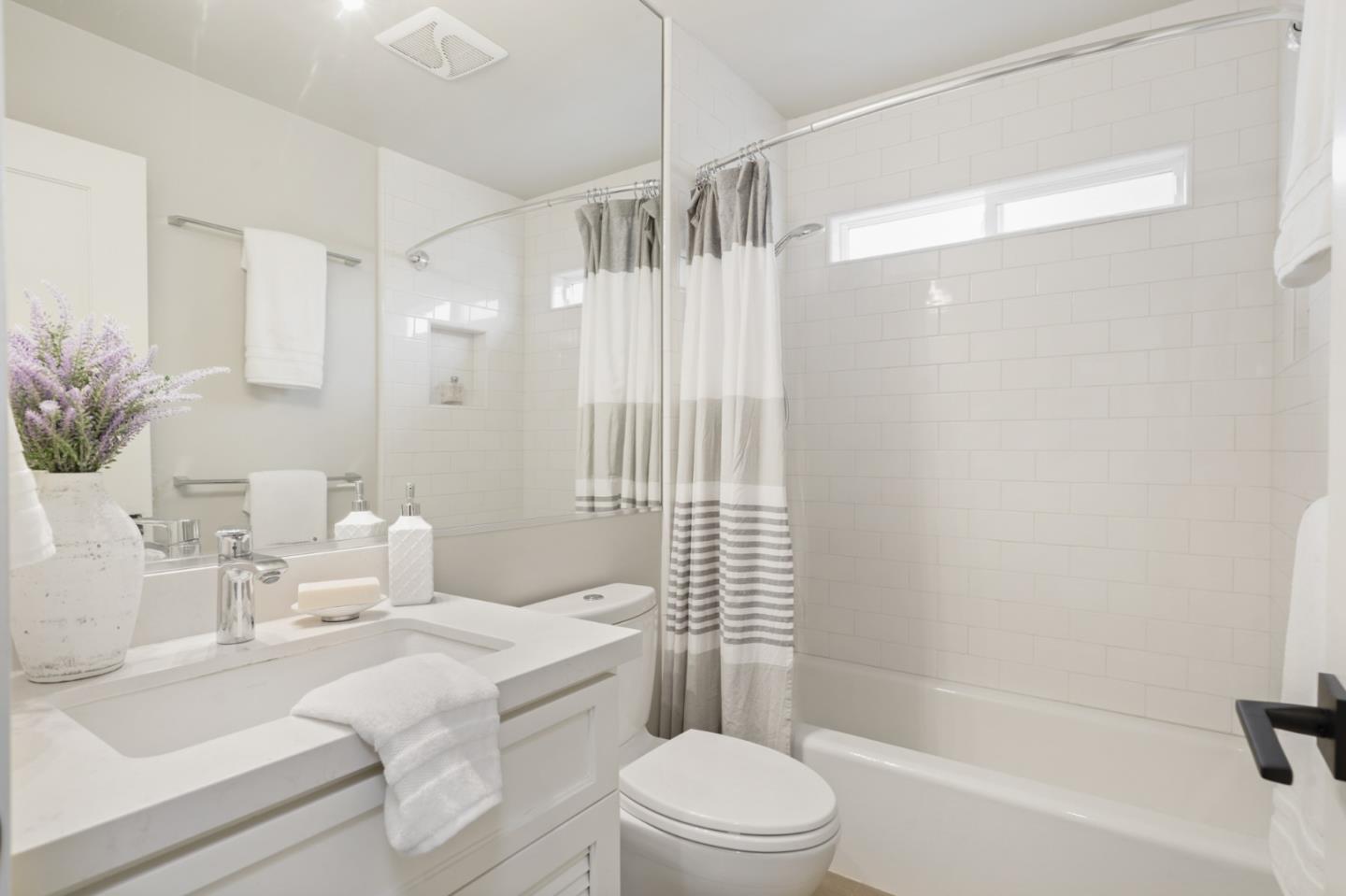 208 Bentley Square Mountain View, CA 94040 - Photo 10 of 17 a bathroom with a sink toilet and shower